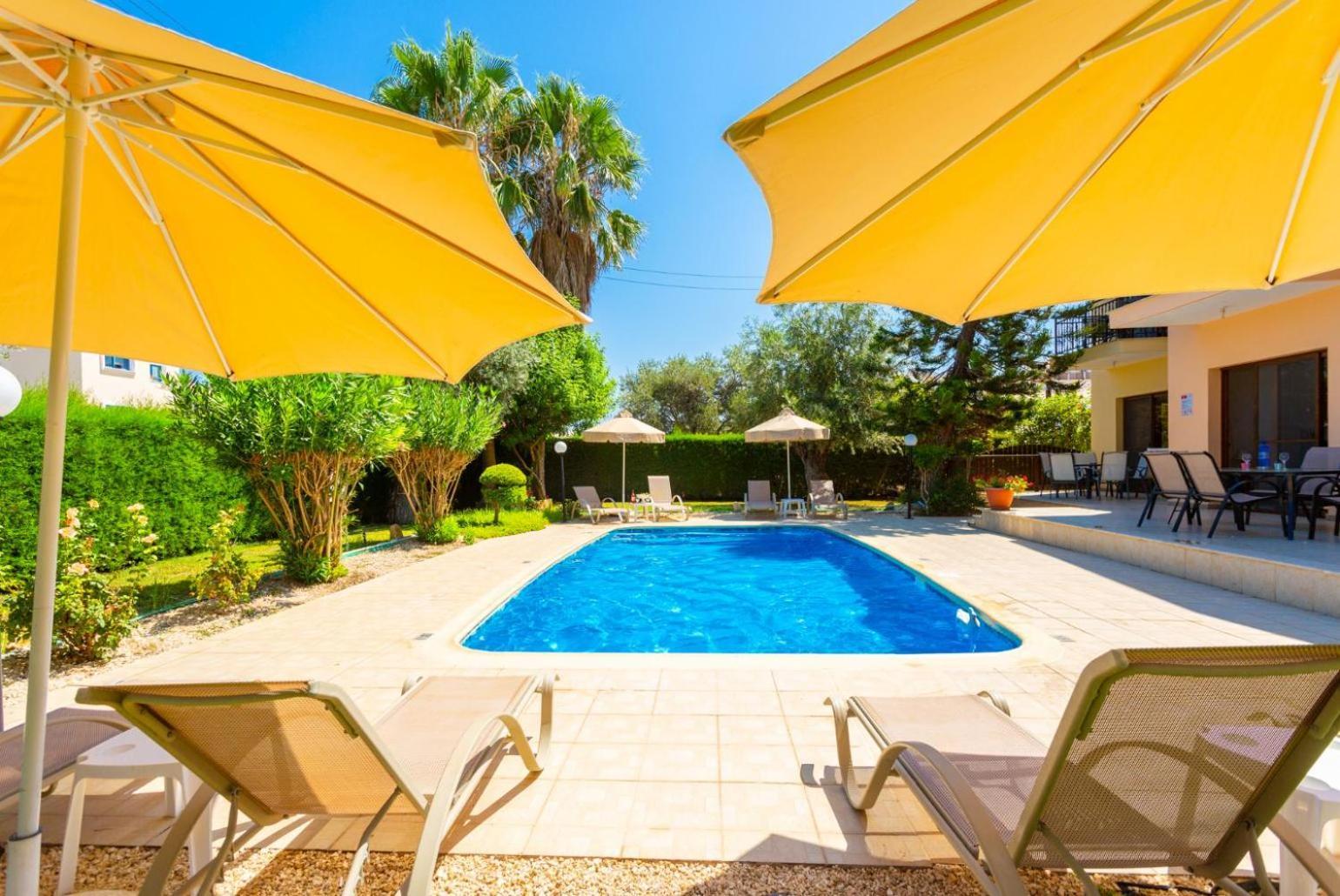 Villa Halima Stefanos Polis Dış mekan fotoğraf