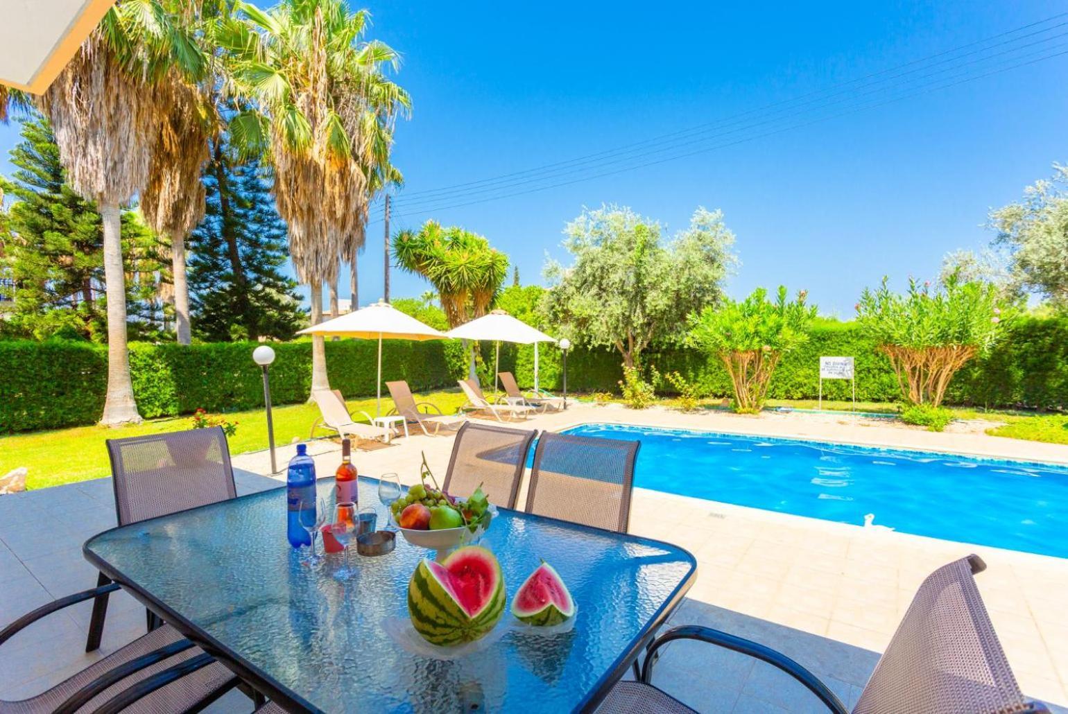 Villa Halima Stefanos Polis Dış mekan fotoğraf